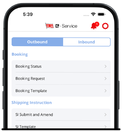 ブッキング｜アプリサンプル画像